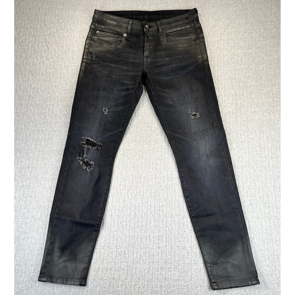 R13 Boy Skinny Jeans Black